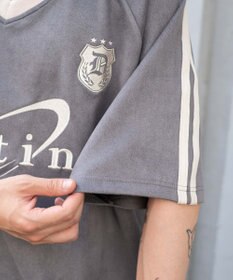 WEGO 【ユニセックス着用ITEM/MLサイズ展開】フェイクスウェードゲームT（SS）