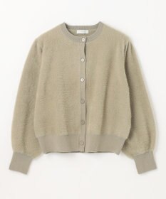 ANY L フェザーカーディガン×ニットスカートセットアップ