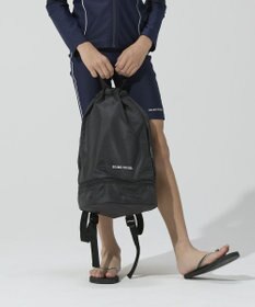 BEAMS SCHOOL 手提げバッグにもなる 2重底ナップサック