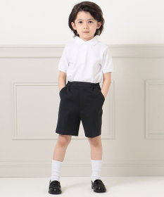 J.PRESS KIDS 【90-130cm】40／2鹿の子 ポロシャツ(半袖・刺繍なし）