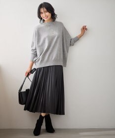 ANY 【6色展開】ムースタッチボクシーニット