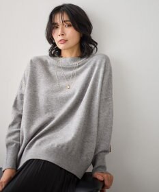 ANY 【6色展開】ムースタッチボクシーニット