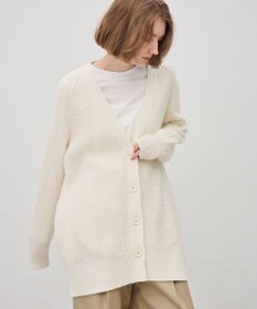 uncrave チャンキーニット カーディガン オフ