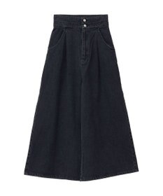 earth music&ecology ダブルベルトデザインワイドパンツ