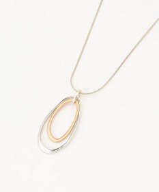 ANY ダブルリングネックレス