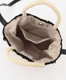 ANY SIS バイカラーミニカゴショルダー バッグ