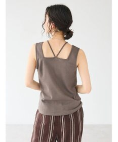 CRAFT STANDARD BOUTIQUE 前後2WAYスクエアデザインタンクトップ
