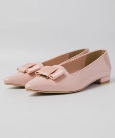 BONTRE 【PRECIEUX JOUET/プレシュウジュエ】ポインテッドリボンパンプス