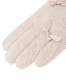 Maison de FLEUR プチリボンファーグローブ