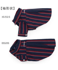 PET PARADISE J.PRESS レジメンタル シャツ 小型犬