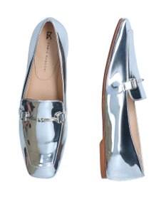 INTER-CHAUSSURES 【FABIO RUSCONI】スクエアトウサケットビットローファー