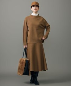 自由区 S 【カタログ掲載】ウールミラノニットフレア スカート