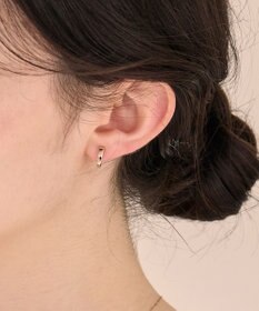 Phoebe 〈痛くないシリーズ/金属アレルギー対応〉モーションフープライトフィットイヤリング 定番/シンプル/フープイヤリング