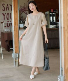 Tiaclasse L バックリボンワンピース