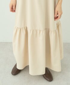 earth music&ecology ＳＥＴ２点透かしニット＋キャミワンピース