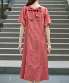 Tiaclasse L バックリボンワンピース