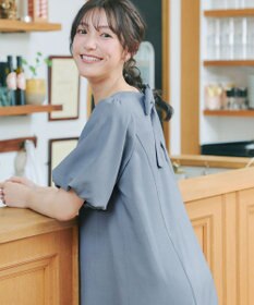 Tiaclasse L バックリボンワンピース