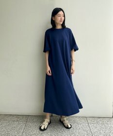 UNFILO 【吸水速乾/マシンウォッシャブル】CVC天竺 ワンピース