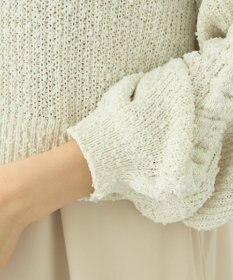 earth music&ecology ＳＥＴ２点透かしニット＋キャミワンピース