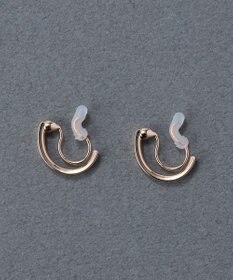 Phoebe 〈痛くないシリーズ/金属アレルギー対応〉モーションフープライトフィットイヤリング 定番/シンプル/フープイヤリング