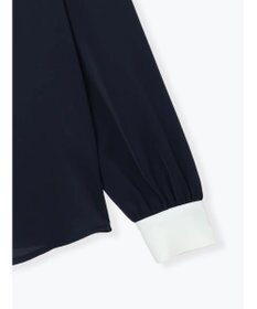 Te chichi パール釦フロントタックブラウス