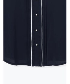 Te chichi パール釦フロントタックブラウス