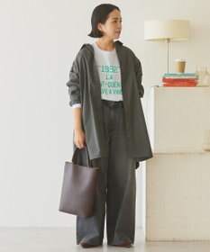 AMERICAN HOLIC イージーケアオーバーチュニックシャツ