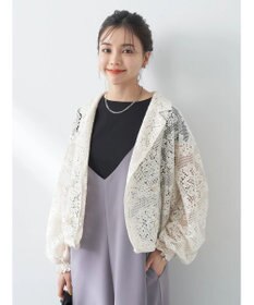 earth music&ecology レースジャケット