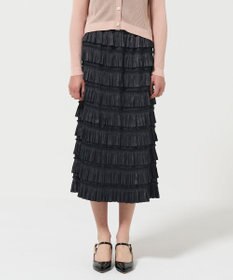 GRACE CONTINENTAL フリルタイトスカート