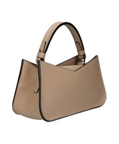 INTER-CHAUSSURES 【LORISTELLA】Vカットレザー２WAYハンドバッグ