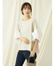 CRAFT STANDARD BOUTIQUE 袖ねじり切り替えプルオーバー