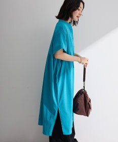 Green Parks 半袖シアースキッパーシャツワンピース