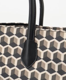 Y'SACCS キュービックモノグラム　2WAYトート　Sサイズ