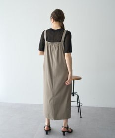 YECCA VECCA クルーネック5分袖シアートップス