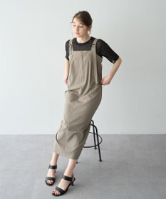 YECCA VECCA クルーネック5分袖シアートップス