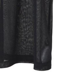 YECCA VECCA クルーネック5分袖シアートップス