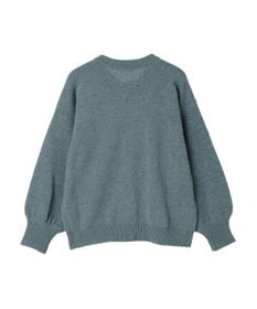 CRAFT STANDARD BOUTIQUE 洗えるコードモールクルーネックカーデイガン