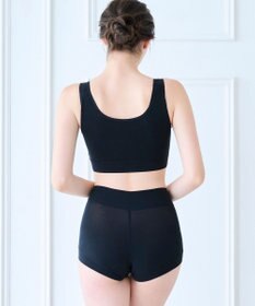 BRADELIS New York 【BRADELIS New York】モモパンツ・ラッピングサニタリーショーツ#319 よく伸びる綿混素材で快適 サニタリー 深め