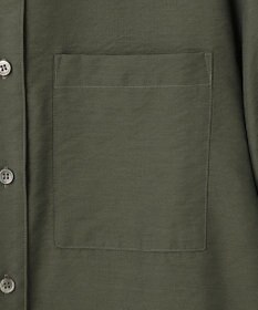 23区 【洗える】バンドカラー シアー シャツ