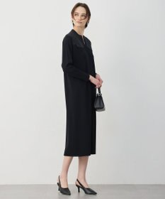 ICB L クリアレーヨンストレッチ ニットワンピース