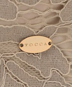 TOCCA 【紫外線90%カット・速乾・接触冷感・リバーシブル・洗える】LACE REVER BUCKET HAT バケットハット