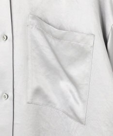 uncrave アセテートヴィンテージサテン ミドルシャツ