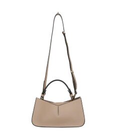 INTER-CHAUSSURES 【LORISTELLA】Vカットレザー２WAYハンドバッグ