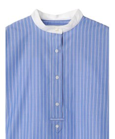 AMERICAN HOLIC イージーケアバンドカラーシャツチュニック