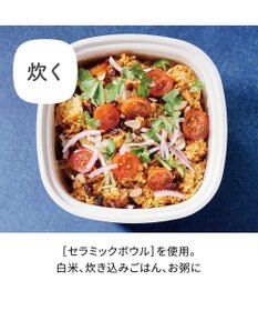 YAMATO テーブル＆キッチン 【レコルト】ポットデュオキャレ  クリームホワイト  RPD-4(W)