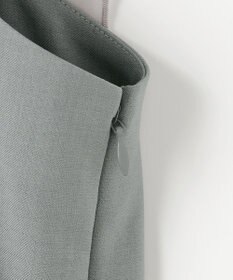 Feroux 【洗える】フリルショルダー サロペット