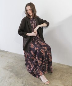 YECCA VECCA マシンウォッシャブルリネンライクジャケット