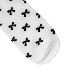 WEGO モチーフ総柄メロークルーソックス