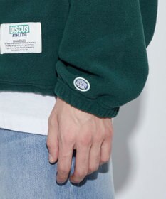 WEGO DISCUSフリースハーフジップPO