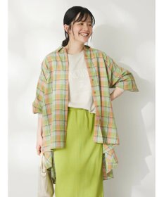 CRAFT STANDARD BOUTIQUE チェックフィッシュテールチュニック
